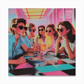 'Girls Night Out' Canvas Print