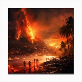 Apokalyps 3 Canvas Print