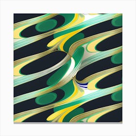 Abstract Swirls Canvas Print