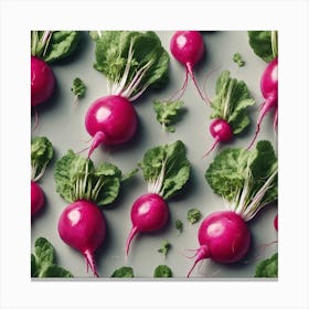 Radishes 62 Canvas Print