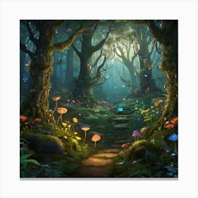 Fairy Forest Canvas Print