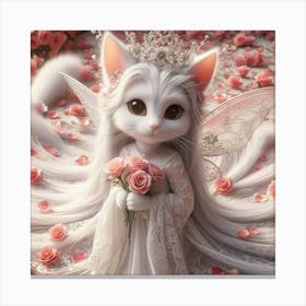 Fairy Cat 1 Canvas Print