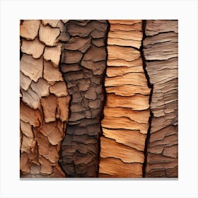 Tree Bark Texture 3 Canvas Print