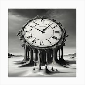 The sands of time Canvas Print