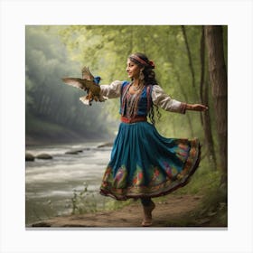 Ukrainian Folk Dance Canvas Print