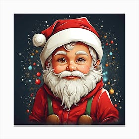 Santa Claus 5 Canvas Print