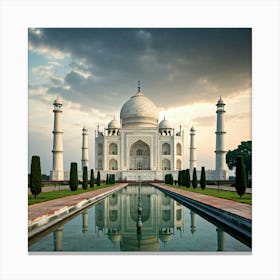 Taj Mahal, Agra, India Canvas Print