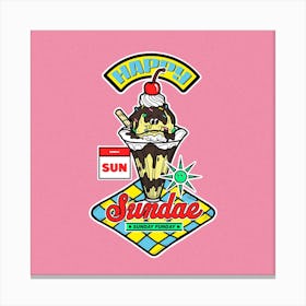 Happy Sundae! Canvas Print