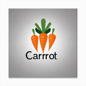 Carrot Logo 5 Canvas Print