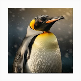 King Penguin 2 Canvas Print