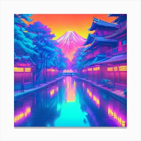 Asian Art Canvas Print