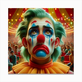 Clown 2 Canvas Print