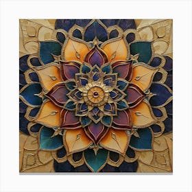 Mandala Art 1 Canvas Print