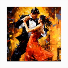 Tango Abstracts By Csaba Fikker 21 Canvas Print