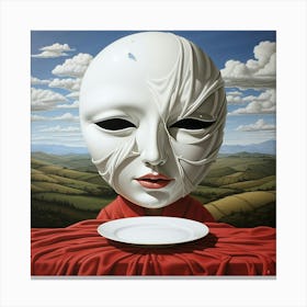 'The Mask' Canvas Print