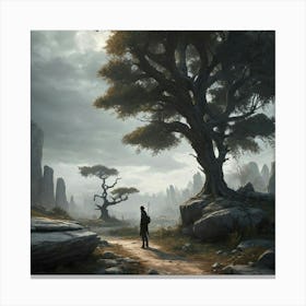 Elder Scrolls Canvas Print