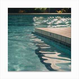 Default Swimming Pool 3 Canvas Print