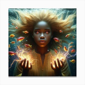 Mermaid 40 Canvas Print