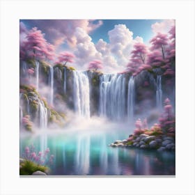 Waterfall 10 Canvas Print