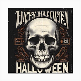 Happy Halloween 13 Canvas Print