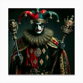 Joker 341 Canvas Print