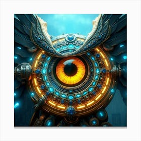 Eye Of The Machine Canvas Print