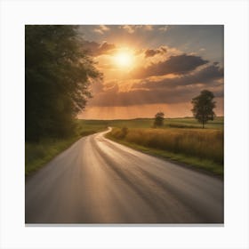 Country Road Canvas Print