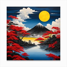 Mt Fuji 4 Canvas Print