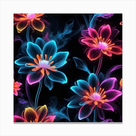 Lotus Flower Wallpaper Canvas Print