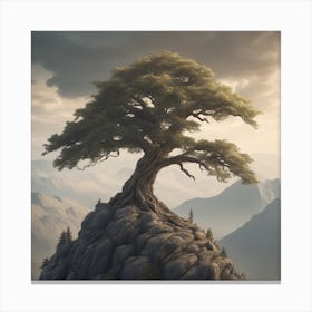 Lone Tree 10 Canvas Print