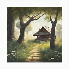 Small House 1 Canvas Print