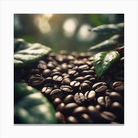 Coffee Beans 67 Canvas Print