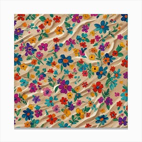 Floral Pattern 4 Canvas Print