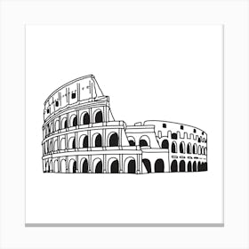 Roman Coliseum Canvas Print