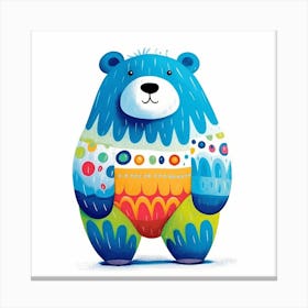 Bear Bear Bear Canvas Print