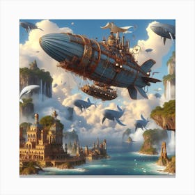 Steampunk Canvas Print