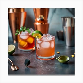 Cocktail Canvas Print