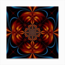 Abstract Art Artwork Fractal Design 2 Canvas Print