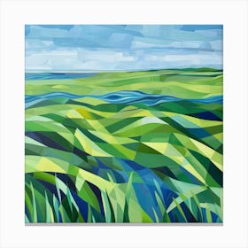 Abstract Landscape Painting 12 Canvas Print