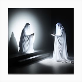 Two Apparitions Canvas Print