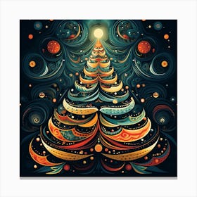 Christmas Tree 9 Canvas Print