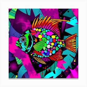 Abstract Fish 6 Canvas Print