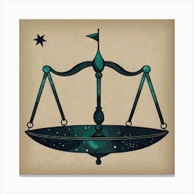 Libra 2 Canvas Print