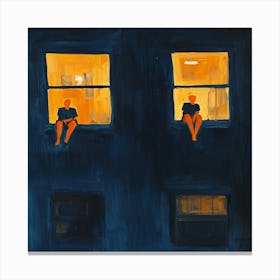 Neighbors Canvas Print