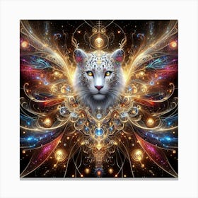 Ethereal Cat Canvas Print