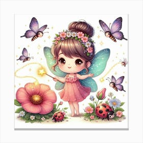 Illustration Fairy 7 Canvas Print