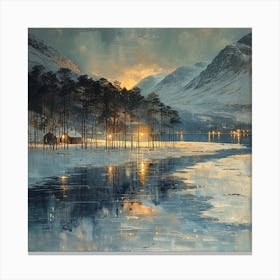 Scottish Winter Canvas Print