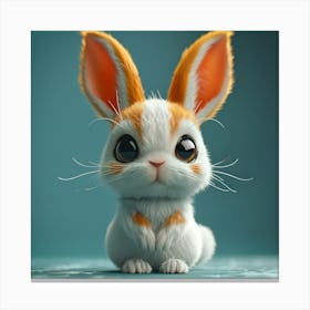 Cute Bunny 24 Canvas Print