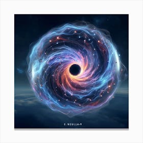 Black Hole Canvas Print