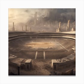 Stadium Of The Gods Canvas Print